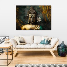 Obraz na płótnie, Budda Abstrakcja Zen - 100x70