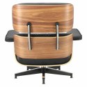 Fotel Vip czarny/walnut/standard base TP