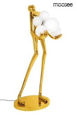 MOOSEE lampa podłogowa HUMAN GOLD PREMIUM