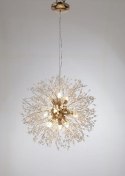 Złota Kula Lampa z kryształkami Gold Glamour 12 50cm Vildevik 11486