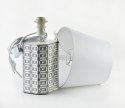 LETI GREY Lampa stołowa 10x10xh32cm