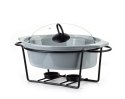 MODERN KITCHEN Naczynie z podgrzewaczem1,25l 27,5x18,9xH6,6cm